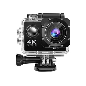 Planet Gates AT-G200R Action Camera Ultra HD 4K/30fps WiFi 2.0-inch 140D Underwater Waterproof Helmet Video Recording Cameras Bicycle Vlog Camera
