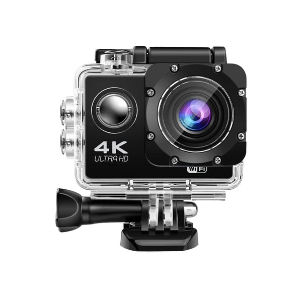 Planet Gates AT-G200R Action Camera Ultra HD 4K/30fps WiFi 2.0-inch 140D Underwater Waterproof Helmet Video Recording Cameras Bicycle Vlog Camera