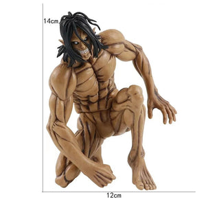 Planet Gates Attack on Titan Eren Jaeger Giant ver. Action Figure Collectible Model Doll Figure Toys For Kids Christmas Gift