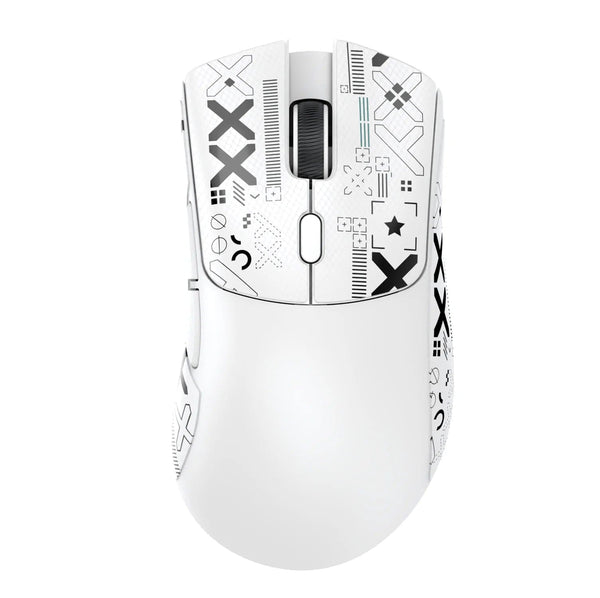 Planet Gates Attack Shark R1 1000Hz Bluetooth Mouse,18000dpi,PAW3311,Tri-mode Connection, Macro Gaming Mouse