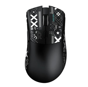 Planet Gates Attack Shark R1 1000Hz Bluetooth Mouse,18000dpi,PAW3311,Tri-mode Connection, Macro Gaming Mouse