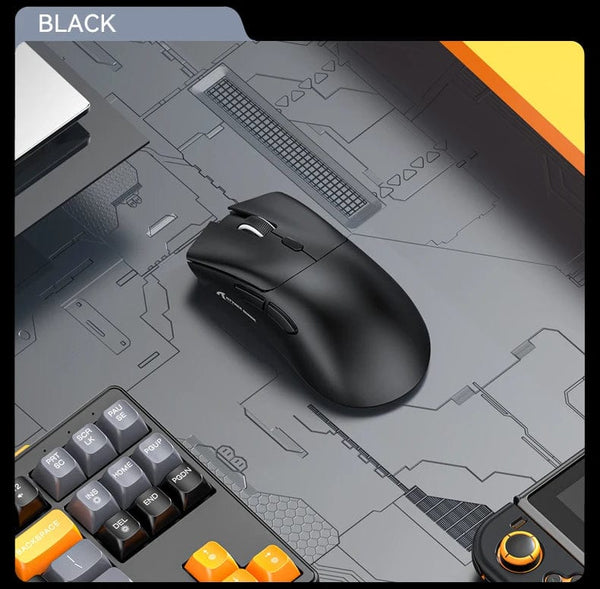 Planet Gates Attack Shark R1 18000dpi Wireless Mouse, 1000Hz, Tri-mode Connection, PAW3311,Macro Gaming Mouse