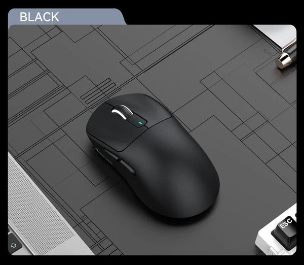 Planet Gates Attack Shark X3 Bluetooth Mouse,PixArt PAW3395,Tri-Mode Connection,Wired 8KHz/Wiredless 4KHz,,Macro Gaming Mouse