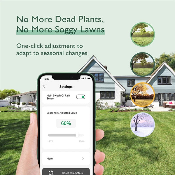 Planet Gates AU Version INKBIRD WIFI Irrigation Controller Programmable System for 8 Zone Smart Sprinkler Digital Watering Timer Free App & LCD Monitor
