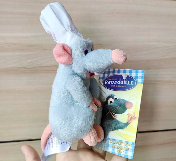 Planet Gates Authentic  Ratatouille Chef Remy Magnetic Shoulder Plush Toy New