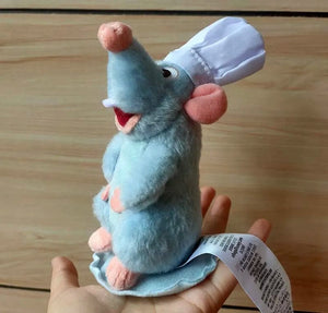 Planet Gates Authentic  Ratatouille Chef Remy Magnetic Shoulder Plush Toy New
