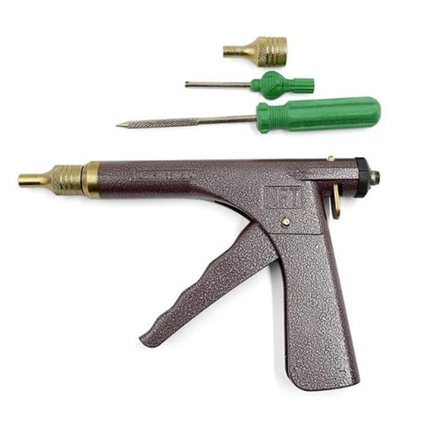 Planet Gates Auto Bike tubeless Tire Repair Puncture Plug Garage motorcycle Vacuum Tire Repair Gun Car Tire Block Air Leaking kit