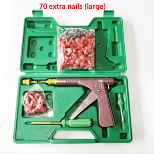 Planet Gates Auto Bike tubeless Tire Repair Puncture Plug Garage motorcycle Vacuum Tire Repair Gun Car Tire Block Air Leaking kit