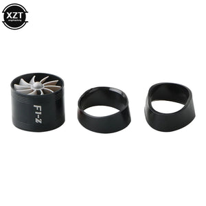 Planet Gates Auto Car Air Intake Turbine Refit Turbo Gas Fuel Oil Saver Fan Turbo Supercharger Turbine Fit for Air Intake Hose Dia 65-74mm