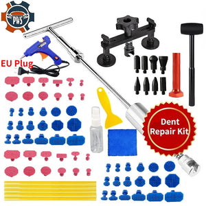 Planet Gates Auto Paintless Dent Repair Tools EU Plug Glue Gun Car Dent Repair Kit Dent Removal Kit Dent Remover Dent Puller for Cars Vehicle