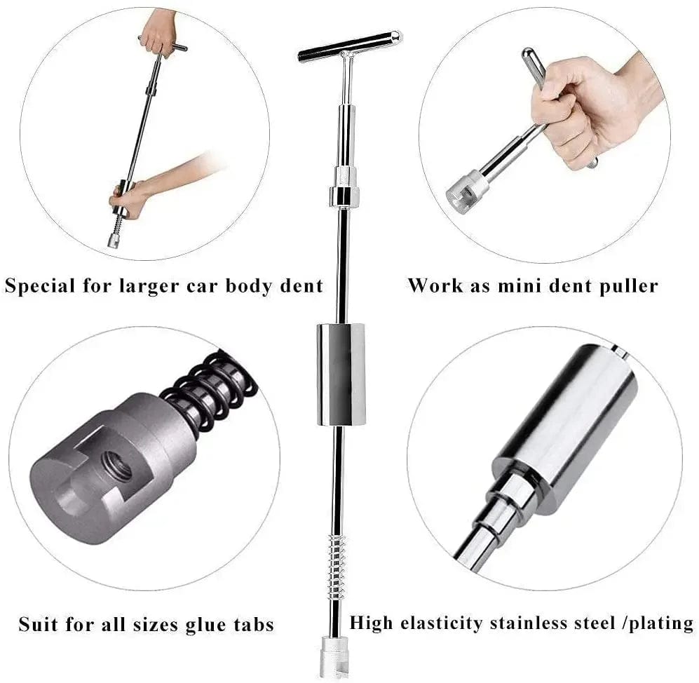 Planet Gates Auto Paintless Dent Repair Tools EU Plug Glue Gun Car Dent Repair Kit Dent Removal Kit Dent Remover Dent Puller for Cars Vehicle