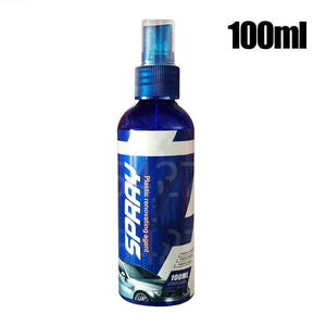 Planet Gates Auto Plastic Restorer Back To Black Gloss Car Cleaning Products, Auto Polish And Repair Coating Renovator For Car Detailing