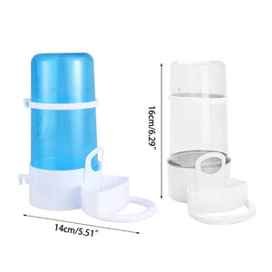 Planet Gates Automatic Bird Feeder Bird Water Drinker Waterer with Clip Pet Bird Supplies Hamster Parrot Dispenser Bottle Drinking Cup Bowls