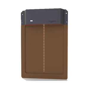 Planet Gates Automatic Chicken Coop Door Opener Battery Powered Light Sense Control Waterproof Pet Flap Accessories Upgrade ABS House Gate