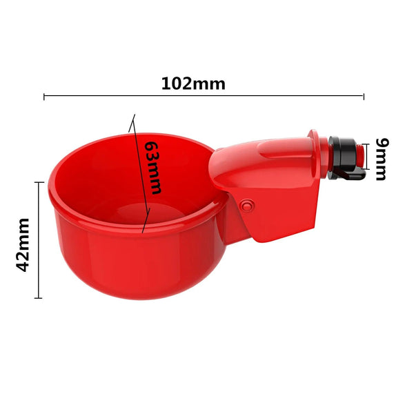 Planet Gates Automatic Chicken Drinker Bowl Duck Drinking Cup Chicken Feeder Plastic Poultry Bowls And Drinkers Cups Water System Supplies