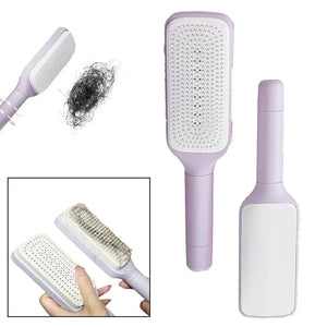 Planet Gates Automatic Cleaning Rotating Lifting Hair Comb Telescopic Massage Air Cushion Airbag Women's Anti-static Hair Comb