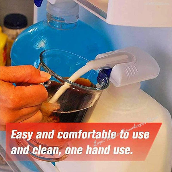 Planet Gates Automatic Drink Dispenser Electric Water Pump Household Orange Juice Milk Water Dispenser Drinking Fountain Press Pipette Agua