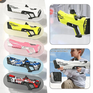 Planet Gates Automatic Electric Water Gun Auto Suction Water Guns for Adult Kids Battery Powered Squirt Blaster Summer Pool Beach Outdoor Toy