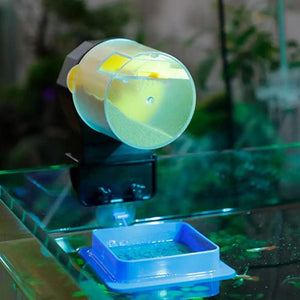 Planet Gates Automatic fish tank feeder intelligent timing automatic feeder aquarium goldfish feeder large capacity fish aquarium  feeder