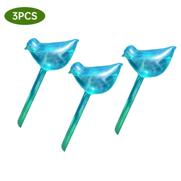 Planet Gates Automatic Plant Watering Bulbs Self Watering Ball/Bird Shape Water Device Drip Irrigation System for Home Garden Flower Plants