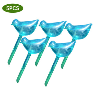 Planet Gates Automatic Plant Watering Bulbs Self Watering Ball/Bird Shape Water Device Drip Irrigation System for Home Garden Flower Plants