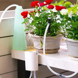 Planet Gates Automatic Timer Waterers Drip Irrigation 16/12/8/4/2 Pump Self-Watering Kits Indoor Plant Watering Device Plant Garden Gadgets