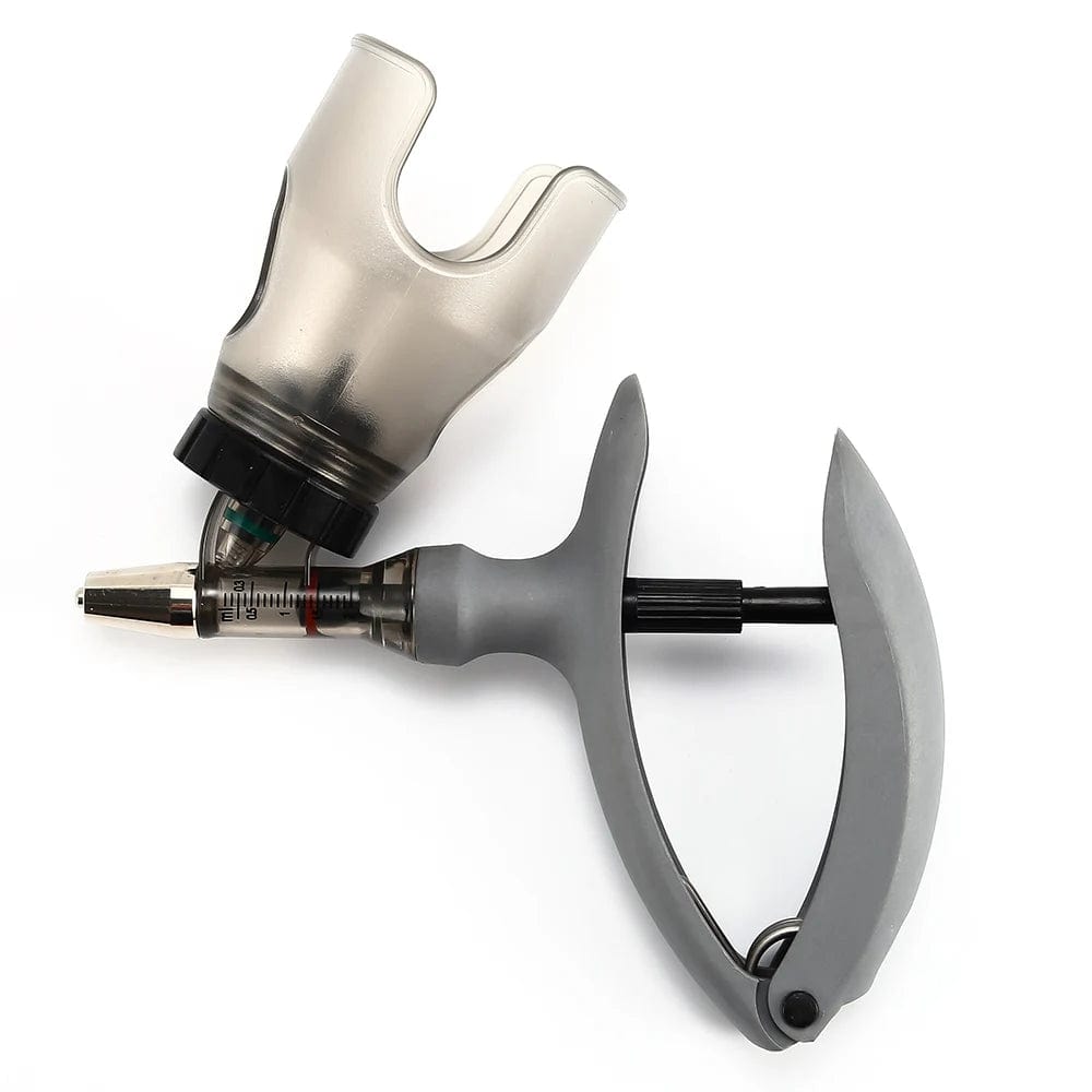 Planet Gates Automatic Veterinary Continuous Syringe Animal Injection Adjustable Vaccine Syringe for Livestock Bird Cattle Sheep Veterinarian