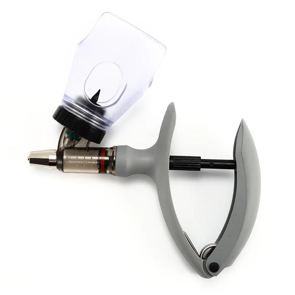 Planet Gates Automatic Veterinary Continuous Syringe Animal Injection Adjustable Vaccine Syringe for Livestock Bird Cattle Sheep Veterinarian