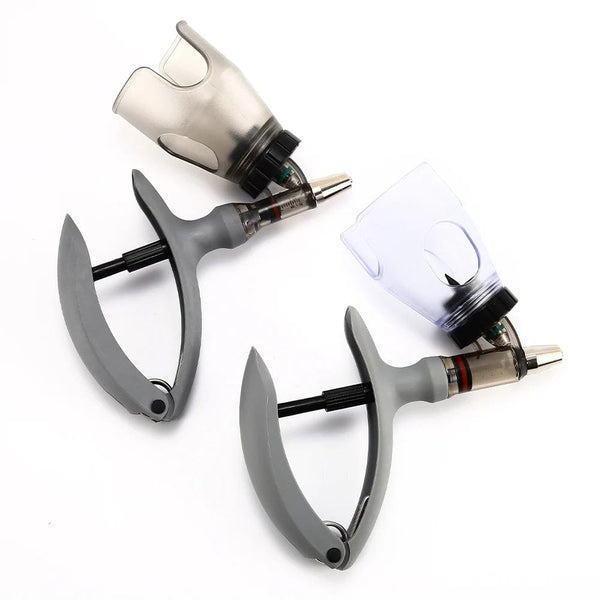 Planet Gates Automatic Veterinary Continuous Syringe Animal Injection Adjustable Vaccine Syringe for Livestock Bird Cattle Sheep Veterinarian