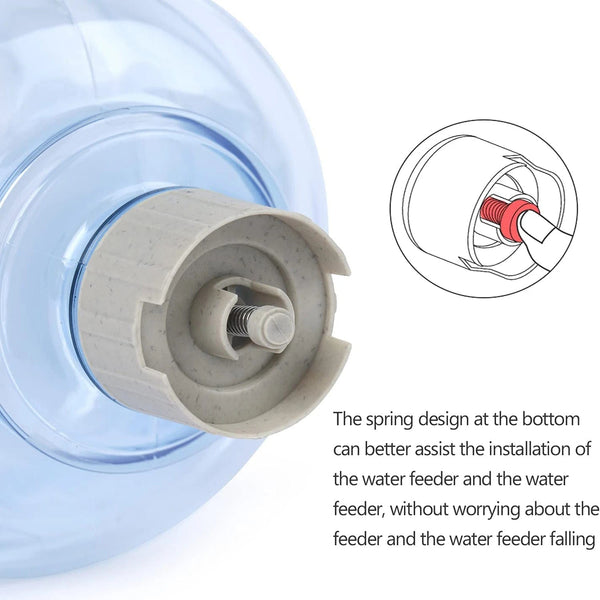 Planet Gates Automatic Water Dispenser Large Capacity Pet Feeder Small Dog Food Bowl  Cat Feeder Drinking Bowl Pet Feeding Drinker Water Bowl