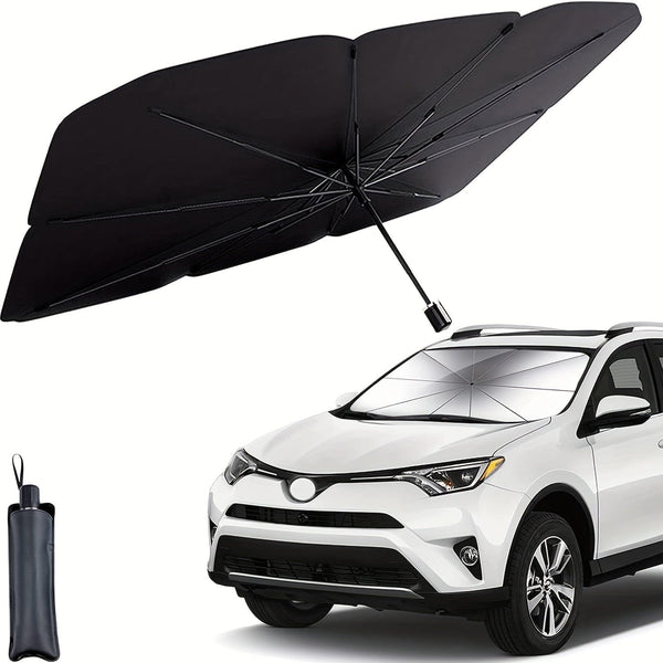 Planet Gates Automobile Windshield Sunshade-Foldable Automobile Umbrella Sunshade, Anti-Ultraviolet Car Front Window (Heat Protection) Windshield Cover Card