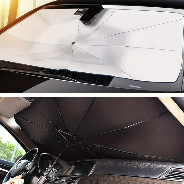 Planet Gates Automobile Windshield Sunshade-Foldable Automobile Umbrella Sunshade, Anti-Ultraviolet Car Front Window (Heat Protection) Windshield Cover Card