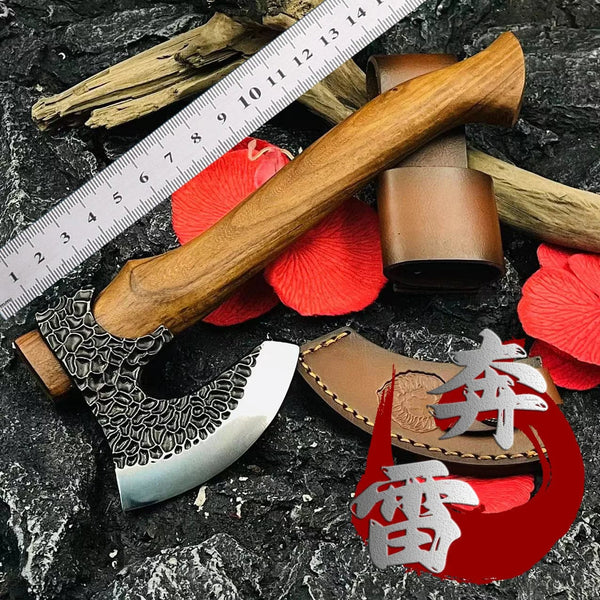 Planet Gates Axe head Hot selling Thunderbolt Axe Outdoor Portable Multi functional Knife Axe DC53 High hardness Sharp Cutting Edge