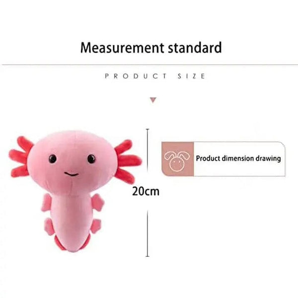 Planet Gates Axolotl Plush Toys Soft Kawaii Axolotl Plush Pillow Toys Axolotl Plush Toy Stuffed Axolotl Plush For Christmas Gifts Home Decor