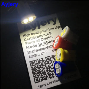 Planet Gates AYJERY Wholesale 2000X T10 W5W 5630 2 SMD 194 168 2 Led Auto Instrument Lamps Car License Plate Lamps Interior Light Bulbs 12V