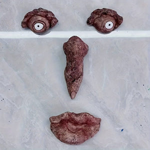 Planet Gates B 1pc, Creative Tree Face Pendant For Outdoor Garden Decoration