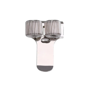 Planet Gates B-2 1Pc Metal Leather Pen Holder Brass Stainless Steel Pencil Clip Vintage Dairy Notebook Pen Holder Spiral Loose Leaf Memo Clip