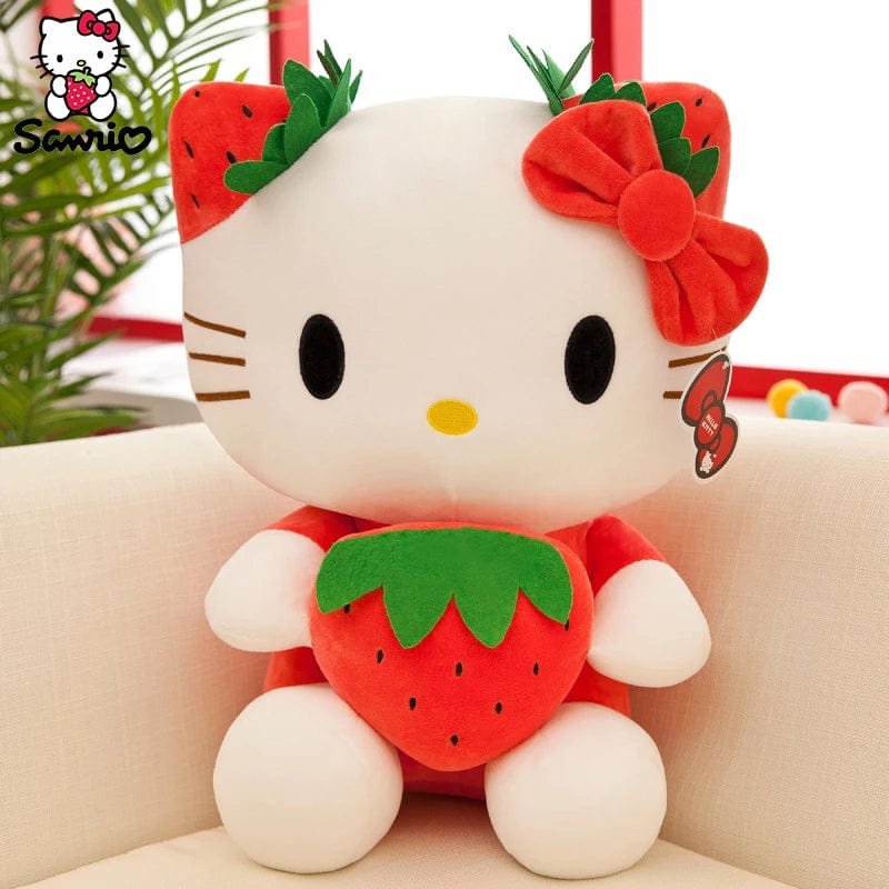 Planet Gates A / 20cm Y2K Hello Kitty Plush Toy Plushies Sanrio Doll Kuromi Home Decoration Room Pillow Cinnamoroll Kawaii Children Birthday Gift Girl