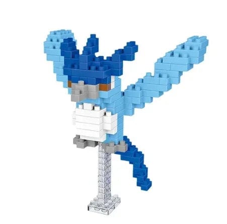 Planet Gates B-290 / with box Pokemon Small Blocks Nanoblock Charizard Kyogre Groudon Rayquaza Model Education Graphics Toys for Kids Birthday Gift Toys