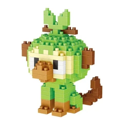 Planet Gates B-317 / with box Pokemon Small Blocks Nanoblock Charizard Kyogre Groudon Rayquaza Model Education Graphics Toys for Kids Birthday Gift Toys