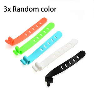 Planet Gates B-3Pcs Tie 1/2/3Pcs Transparent Charging Cord Organizer Portable Charger Cord Holder Round Storage Case Retractable Reel Box Cable Winder