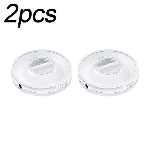 Planet Gates B-3Pcs Tie 1/2/3Pcs Transparent Charging Cord Organizer Portable Charger Cord Holder Round Storage Case Retractable Reel Box Cable Winder