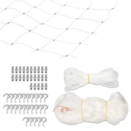 Planet Gates B 3x6M / CN Cat Safety Net Nylon Protective Transparent Mesh Net For Balcony And Window For Baby Kid Falling Net Fence