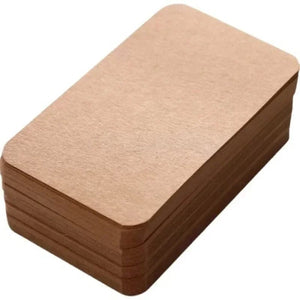 Planet Gates B 50/100/200sheets/box DIY Journal Portable can Punching Blank Card Memory Message Convenient Card Greeting Cards Notepad