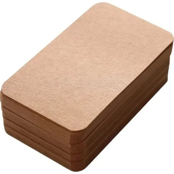 Planet Gates B 50/100/200sheets/box DIY Journal Portable can Punching Blank Card Memory Message Convenient Card Greeting Cards Notepad