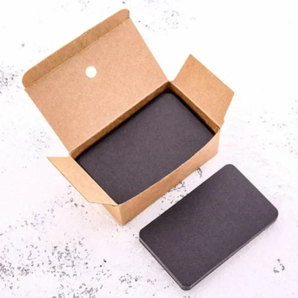 Planet Gates B 50/100/200sheets/box DIY Journal Portable can Punching Blank Card Memory Message Convenient Card Greeting Cards Notepad