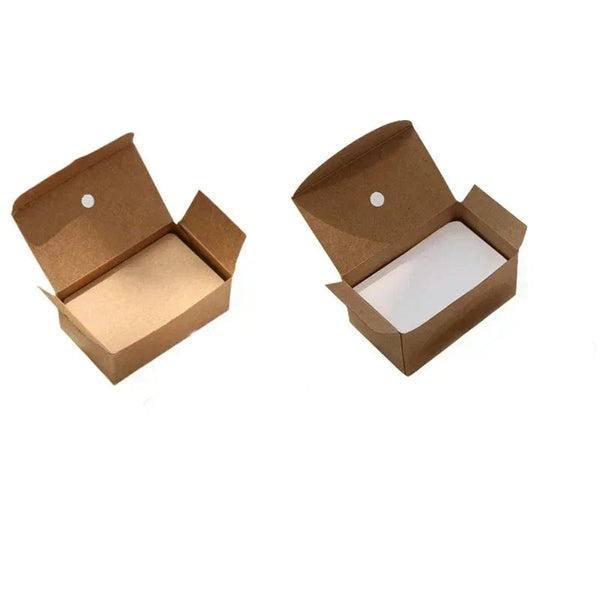 Planet Gates B 50/100/200sheets/box DIY Journal Portable can Punching Blank Card Memory Message Convenient Card Greeting Cards Notepad