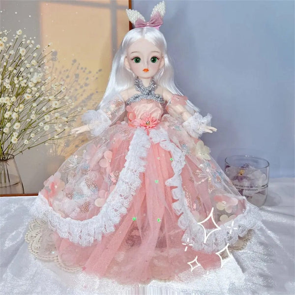 Planet Gates B BJD Dolls and Clothes with Multiple Movable Joints 30cm 1/6 3D Simulated Eye Hinge Doll Girl's DIY Dress Up Birthday Gift Toy