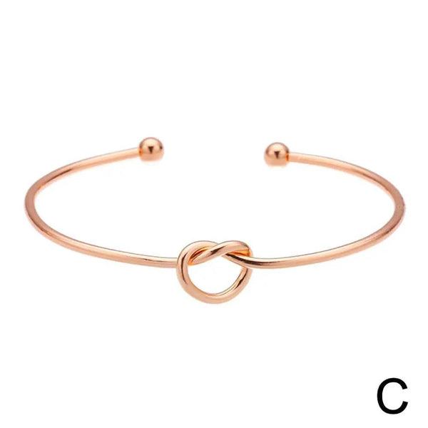 Planet Gates B / China Stainless Steel Bracelets Vintage Fashion Woven Twist Texture Bangles For Women Jewelry Statement Street Wear Goth Gifts