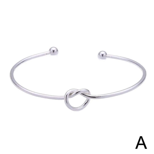 Planet Gates B / China Stainless Steel Bracelets Vintage Fashion Woven Twist Texture Bangles For Women Jewelry Statement Street Wear Goth Gifts